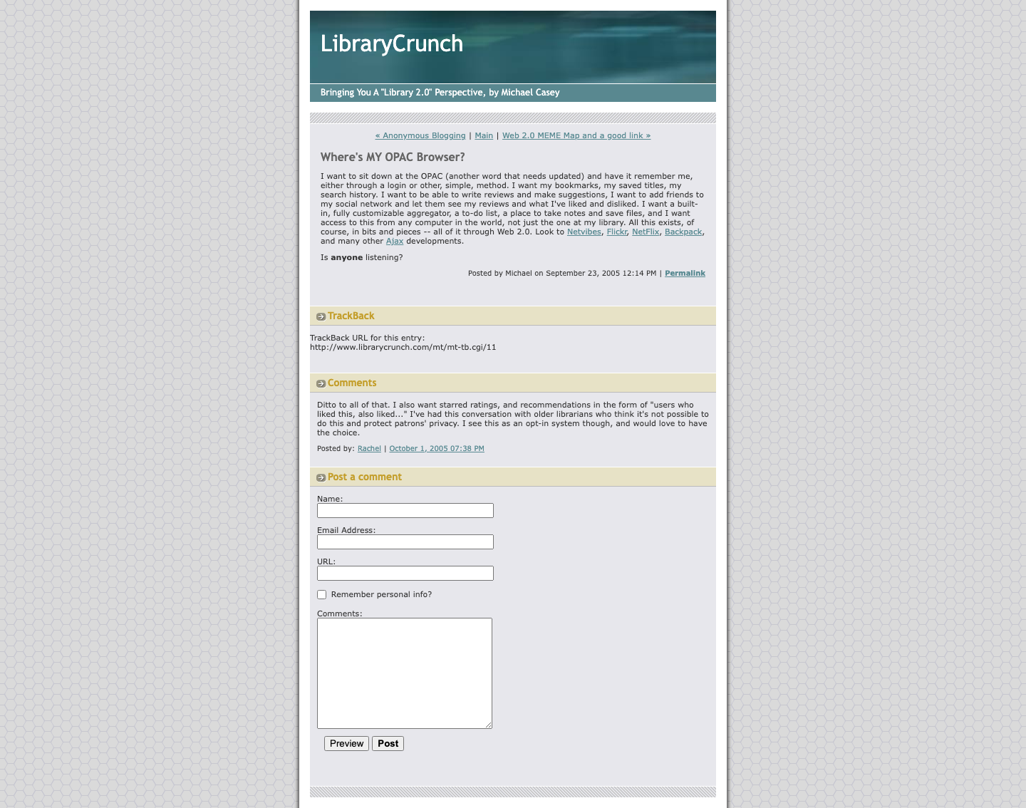 Screenshot preview of Where's MY OPAC Browser?