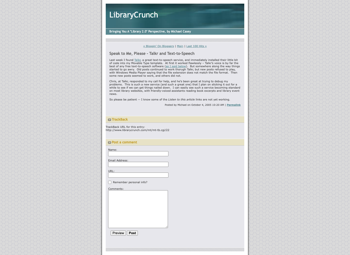 Screenshot preview of Speak to Me, Please - Talkr and Text-to-Speech
