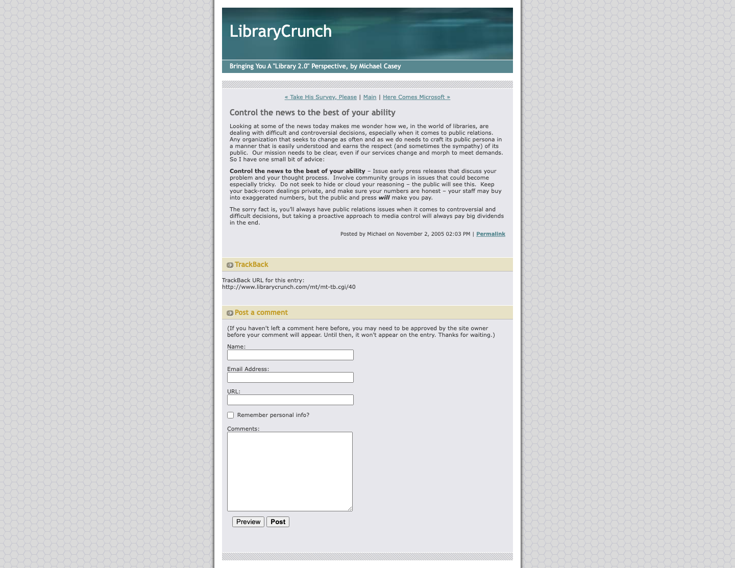 Screenshot preview of Control the news to the best of your ability