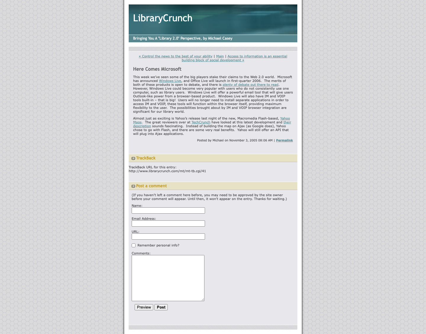 Screenshot preview of Here Comes Microsoft