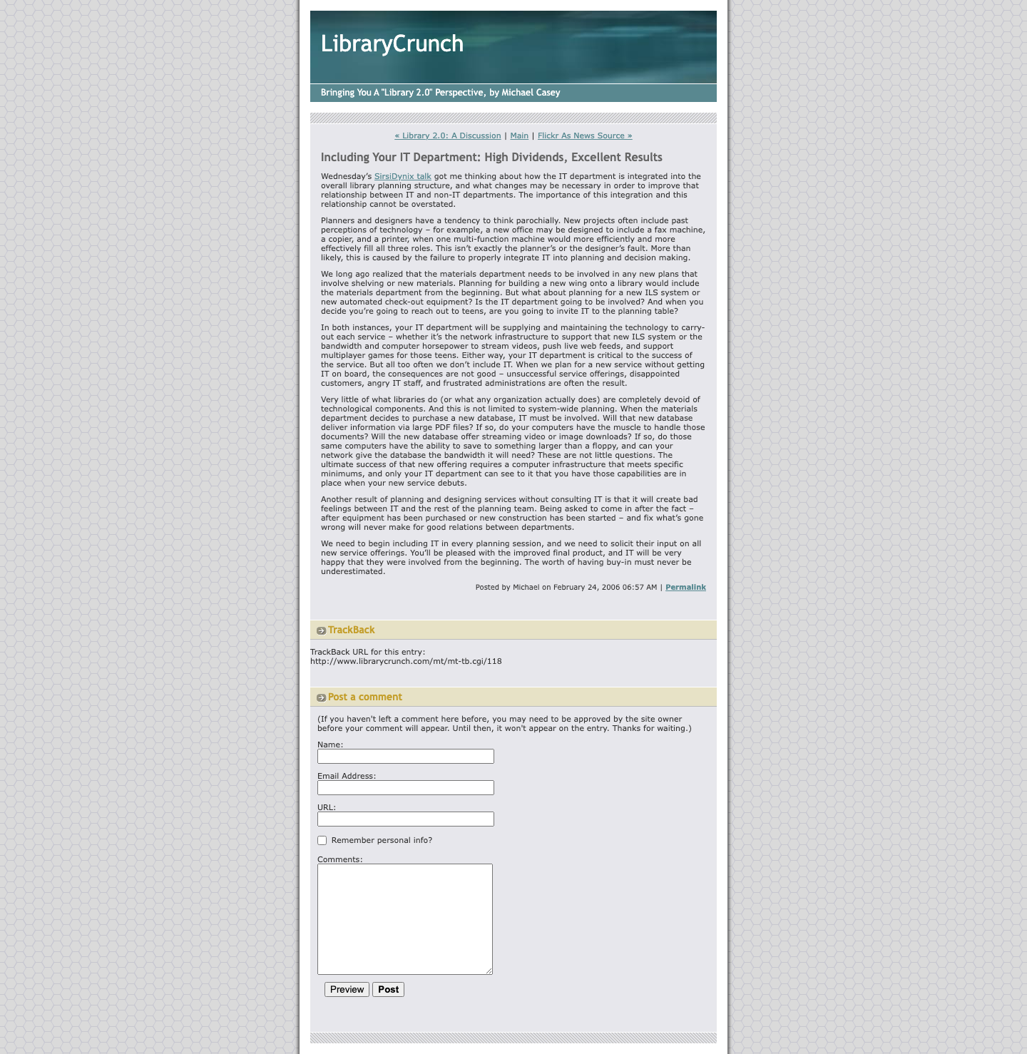 Screenshot preview of Including Your IT Department: High Dividends, Excellent Results