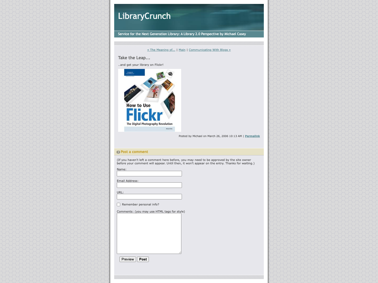 Screenshot preview of Take the Leap...