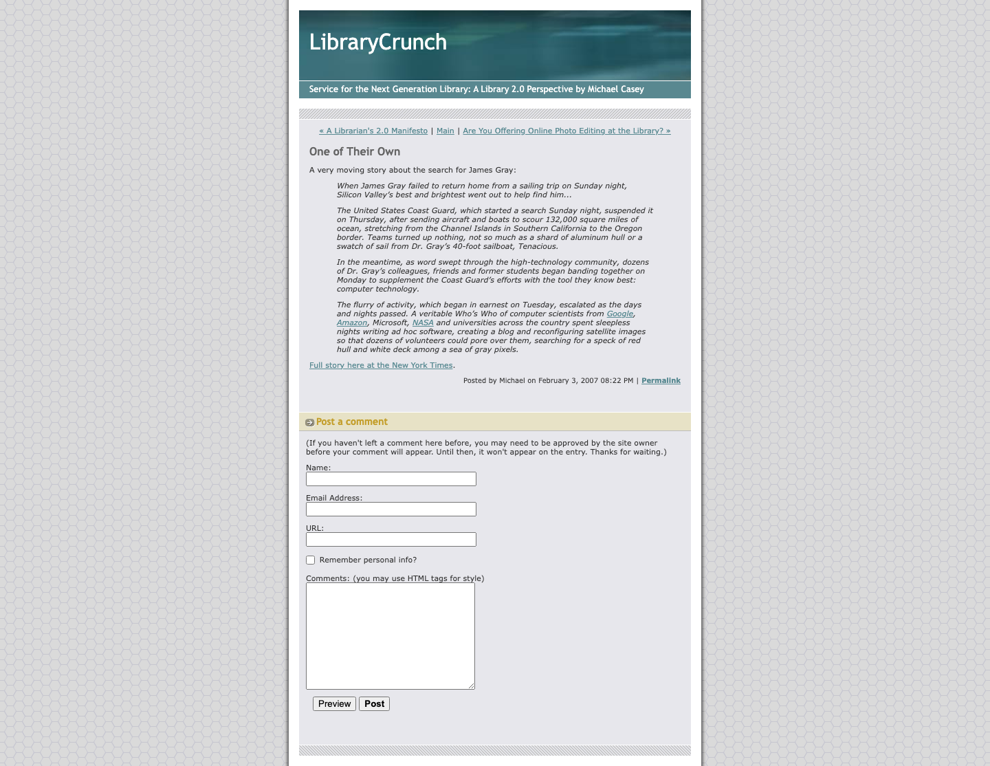 Screenshot preview of One of Their Own