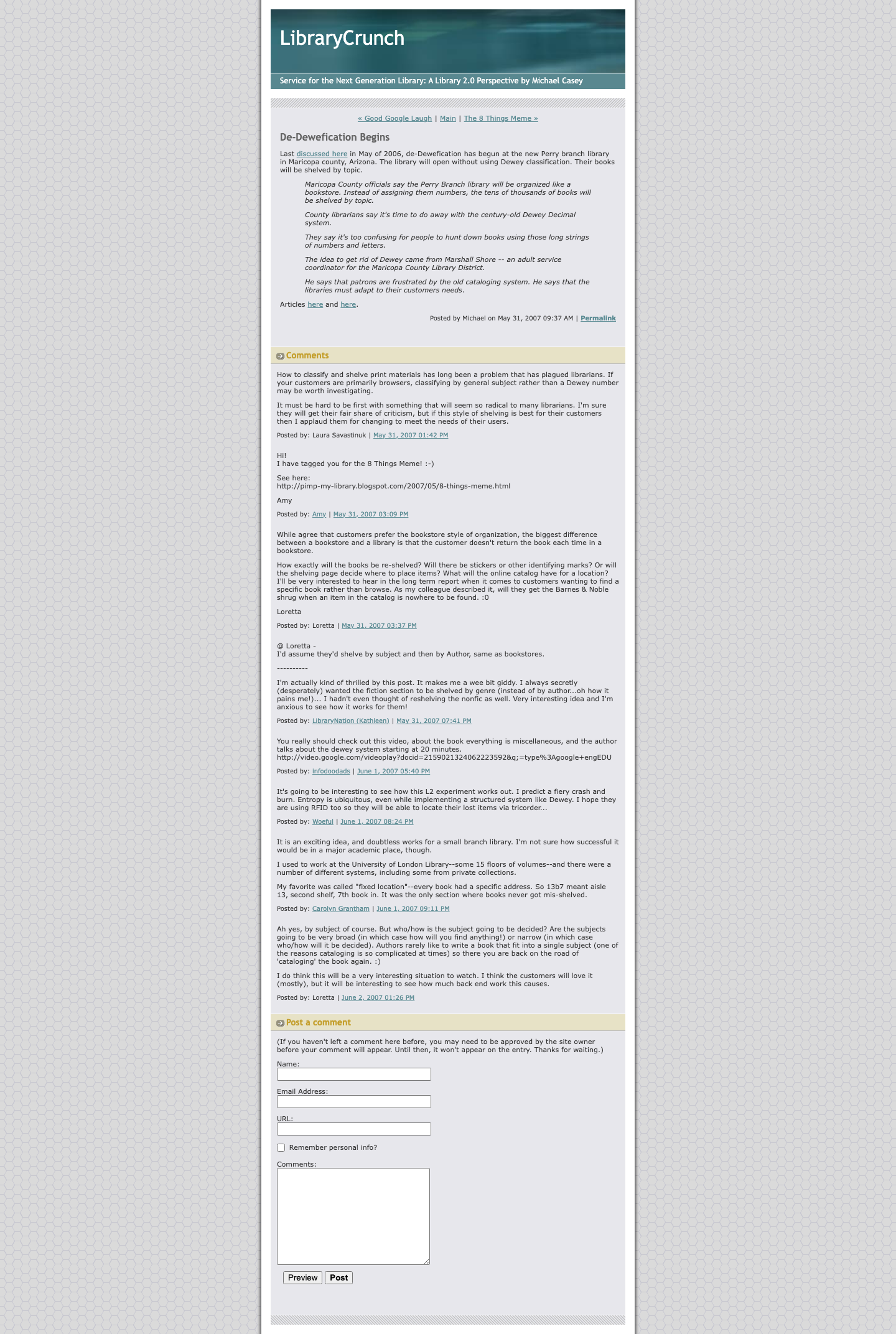 Screenshot preview of De-Dewefication Begins